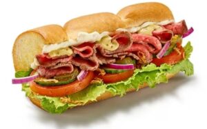 Subway Roast Beef